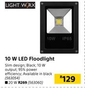 Light Worx 10 W LED Floodlight 
