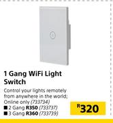 1 Gang WiFi Light Switch