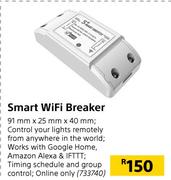 Smart Wi-Fi Breaker 91mm x 25mm X 40mm