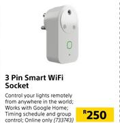3 Pin Smart Wi-Fi Socket