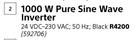 1000W Pure Sine Wave Inverter 592706