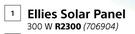 Ellies Solar Panel 300W 706904
