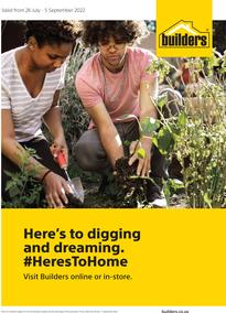 Builders : Here's To Digging And Dreaming (26 July - 05 September 2022)