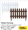 Plastic Fencing-3220m x 350mm Each