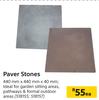 Paver Stones 440mm x 440mm x 40mm-Each