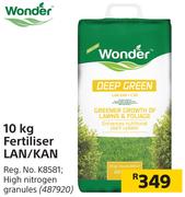 Wonder 10 Kg Fertiliser LAN/KAN