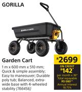 Gorilla Garden Cart