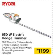 Ryobi 650W Electric Hedge Trimmer