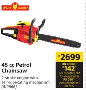 Wolf Garden 45cc Petrol Chain Saw