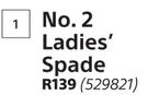 Garden Master No.2 Ladies Spade