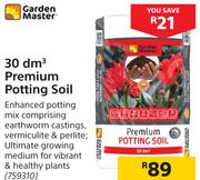 Garden Master 30 dm cube Premium Potting Soil