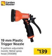 Garden Master 19 mm Plastic Trigger Nozzle