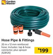 Garden Master Hose Pipe & Fittings