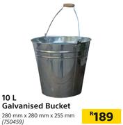Galvanised Bucket 280mm x 280mm x 255mm