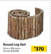 Round Log Roll 1.8m x 295mm x 35mm