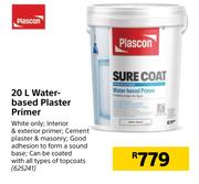 Plascon 20L Water Based Plaster Primer