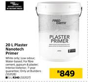 Fired Earth 20L Plaster Nanotech Primer