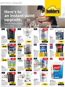 Builders : Paint Upgrade (26 July - 29 August 2022)