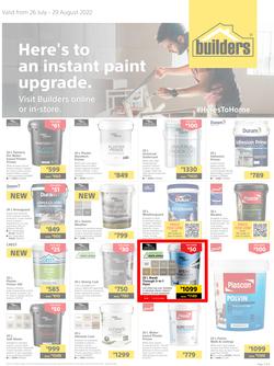 Builders : Paint Upgrade (26 July - 29 August 2022), page 1