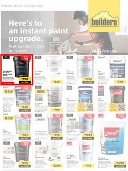 Builders : Paint Upgrade (26 July - 29 August 2022), page 1
