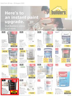 Builders : Paint Upgrade (26 July - 29 August 2022), page 1