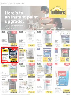 Builders : Paint Upgrade (26 July - 29 August 2022), page 1