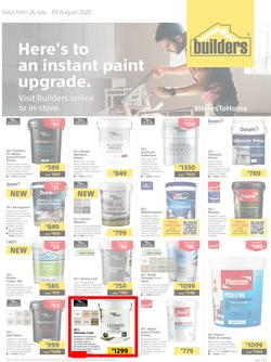 Builders : Paint Upgrade (26 July - 29 August 2022), page 1