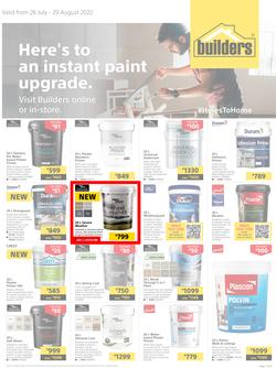 Builders : Paint Upgrade (26 July - 29 August 2022), page 1