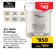 Fired Earth 5L Walls & Ceilings