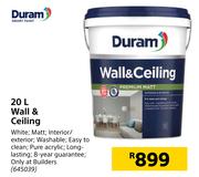 Duram 20L wall & Ceiling