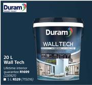Duram 20L Wall Tech