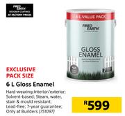 Fired Earth 6L Gloss Enamel