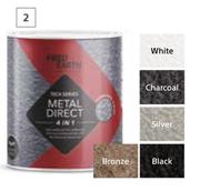 Fired Earth 500ml Metal Direct Hammered