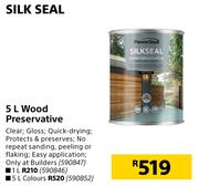 Silk Seal 1L Wood Preservative