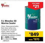 Woodoc 1L 50 Marine Sealer