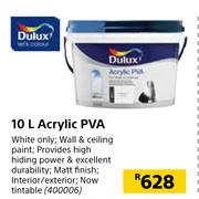 Dulux 10Ltr Acrylic PVA