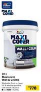 Dulux 5Ltr Maxicover Wall & Ceiling