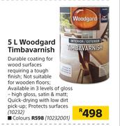 Dulux 5Ltr Woodgard Timbavarnish