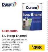 Duram 5L Stoep Enamel (6 Colours)