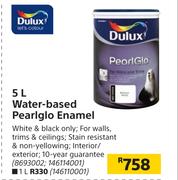 Dulux 1Ltr Water Based Pearlglo Enamel