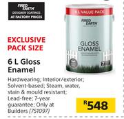 Fired Earth 6Ltr Gloss Enamel
