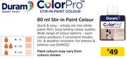Duram Color Pro Stir In Paint Colour-80ml