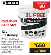 A.Shak 12L Plasterkey