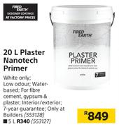 Fired Earth 20L Plaster Nanotech Primer