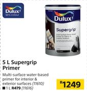 Dulux 5L Supergrip Primer