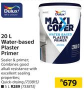 Dulux 5L Water Based Plaster Primer