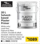 Fired Earth 20L Solvent Based Plaster Primer