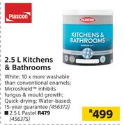 Plascon 2.5L Kitchens & Bathrooms Pastel