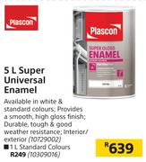Plascon 1L Super Universal Enamel Standard Colours