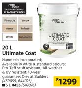 Fired Earth 5L Ultimate Coat